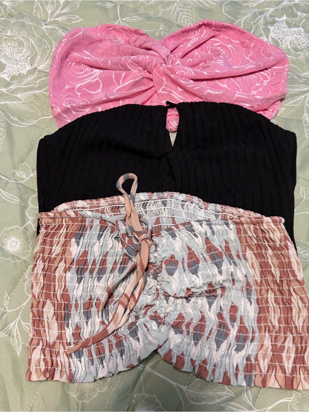 3 SHIEN Tube Tops Bundle/ Women’s Tops
